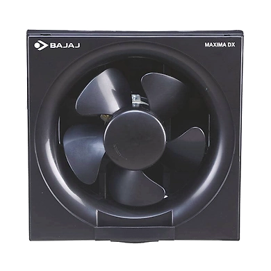 Bajaj Maxima DxI 150 mm Black Dom Exhaust Fan-SKU-SHAH-3760