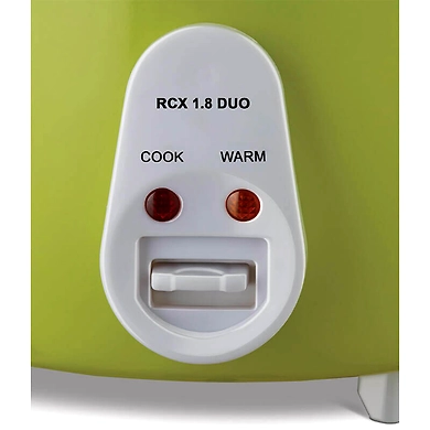 Bajaj RCX 1.8 Duo Double Bowl 1.8 L Multifunction Rice Cooker (Green)-2