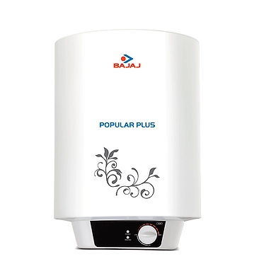 Bajaj Popular Plus 25-Litre Vertical Storage Water Heater (White)-SKU-SHAH-0367