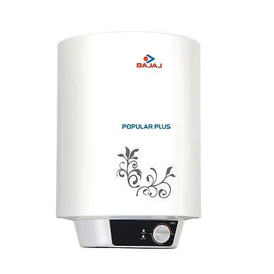 Bajaj Popular Plus 25-Litre Vertical Storage Water Heater (White)-1