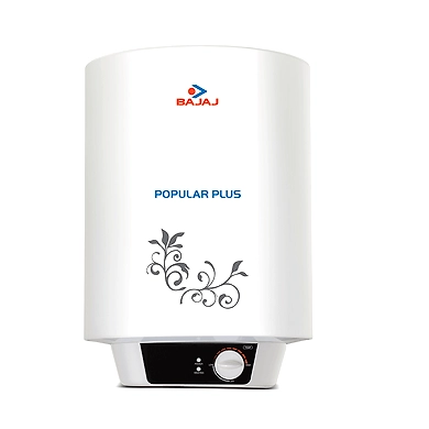 Bajaj Popular Plus 10-Litre Vertical Storage Water Heater (White)-SKU-SHAH-0368