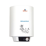 Bajaj Popular Plus 10-Litre Vertical Storage Water Heater (White)