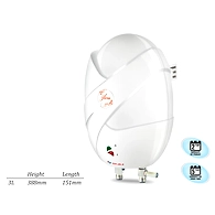 Bajaj Flora Instant Water Heater - 3 ltr - 4.5kw