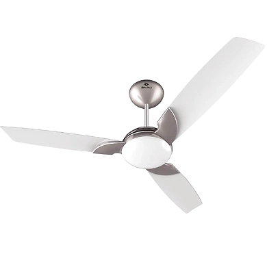 Bajaj Harrier 1200 mm Silky White Ceiling Fan-SKU-SHAH-0483