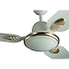 Bajaj Grace Gold Dx 1200 mm Bianco Ceiling Fan-2-sm