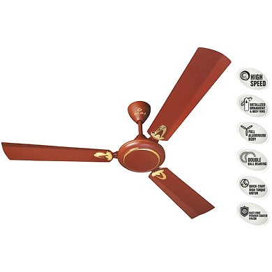 Bajaj Grace Dlx Brown Ceiling Fan-1