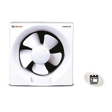 Bajaj Maxima DxI 300 mm White Dom Exhaust Fan-1