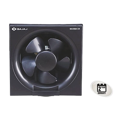 Bajaj Maxima DxI 200 mm Black Dom Exhaust Fan-1