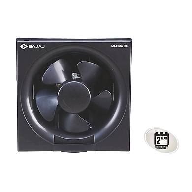 Bajaj Maxima DxI 150 mm Black Dom Exhaust Fan-1
