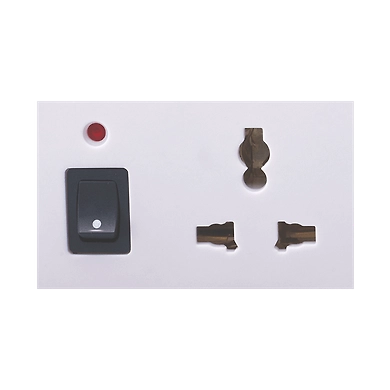Bajaj 6A 3 Sockets, 2 USB Extension Board-1