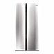 W series 603 L Side By Side Frost Free Refrigerator(6th Sense CloudFresh Technology, Sterling steel, 10 Years Warranty )-SKU-SHAH-4073-sm