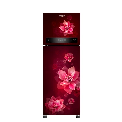 IntelliFresh 265 L Frost Free Double Door Refrigerator(5 in 1 Convertible Freezer, Inverter Compressor, Wine Mulia, 3 Star, 10 Years Warranty )-SKU-SHAH-4113