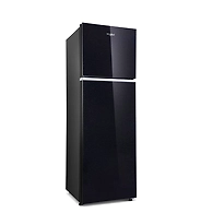 Neo fresh 292L Frost Free Double Door Refrigerator(6th Sense DeepFreeze Technology, Glass Door - Crystal Black, 2 Star, 10 Years Warranty )