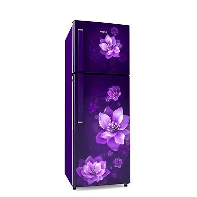 Neo fresh 265L Frost Free Double Door Refrigerator(6th Sense DeepFreeze Technology, Purple Mulia, 2 Star, 10 Years Warranty )-SKU-SHAH-4118
