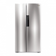 W series 605 L Side By Side Frost Free Refrigerator(6th Sense CloudFresh Technology, Sterling steel, 10 Years Warranty )