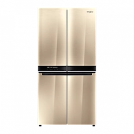 W series 677 L Four Door Frost Free Refrigerator(Convertible Freezer, Crystal Mocha, 10 Years Warranty )