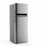 IntelliFresh 340 L Frost Free Double Door Refrigerator(5 in 1 Convertible Freezer, Inverter Compressor, Arctic Steel, 2 Star, 10 Years Warranty )