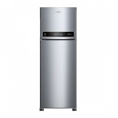 IntelliFresh 265 L Frost Free Double Door Refrigerator(5 in 1 Convertible Freezer, Inverter Compressor, Cool Illusia, 3 Star, 10 Years Warranty )-SKU-WHIRL-4105