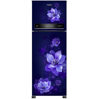 IntelliFresh 265 L Frost Free Double Door Refrigerator(5 in 1 Convertible Freezer, Inverter Compressor, Sapphire Mulia, 3 Star, 10 Years Warranty )-SKU-WHIRL-4111