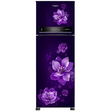 IntelliFresh 265 L Frost Free Double Door Refrigerator(5 in 1 Convertible Freezer, Inverter Compressor, Purple Mulia, 3 Star, 10 Years Warranty )-SKU-WHIRL-4112