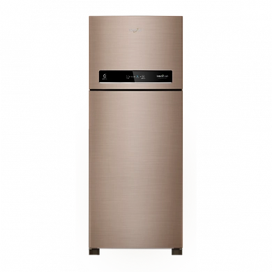IntelliFresh 360 L Frost Free Double Door Refrigerator(5 in 1 Convertible Freezer, Inverter Compressor, Alpha Mocha, 3 Star, 10 Years Warranty )-SKU-WHIRL-4140
