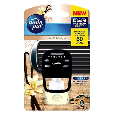 AMBI PUR CAR FRESHENER VANILLA BOUQET-ACLS-1285