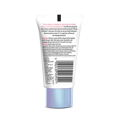 OLAY MOISTURE-BALANCE FOAMING FACE WASH WITH VITAMIN E-100 GM-1