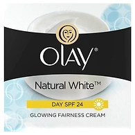 OLAY NATURAL WHITE 7 IN ONE GLOWING FAIRNESS CREAM SPF 24-50 GM