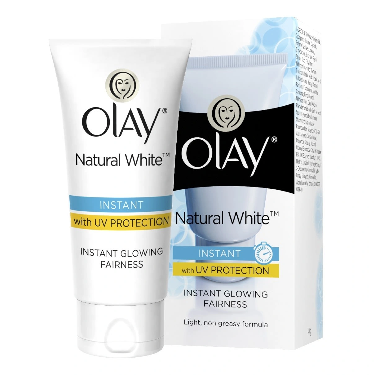 OLAY NATURAL WHITE 7 IN ONE INSTANT GLOWING FAIRNESS WITH UV PROTECTION-20 GM-1