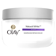 OLAY NATURAL WHITE 7 IN ONE NIGHT NOURISHING REPAIR CREAM