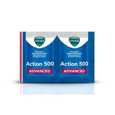 VICKS ACTION 500 ADVANCED-ACLS-1407