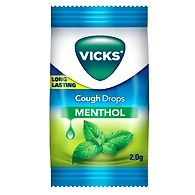 VICKS COUGH DROPS 2.0G MENTHOL
