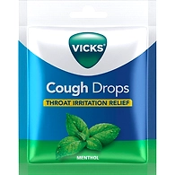 VICKS COUGH DROPS MENTHOL MR BAG