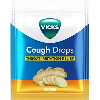 VICKS COUGH DROPS GINGER MR BAG-ACLS-1414