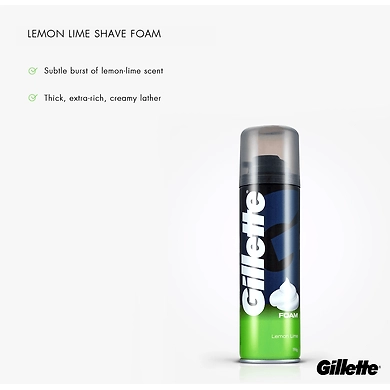 LEMON LIME SHAVE FOAM-ACLS-1545