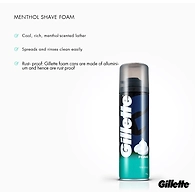 MENTHOL SHAVE FOAM