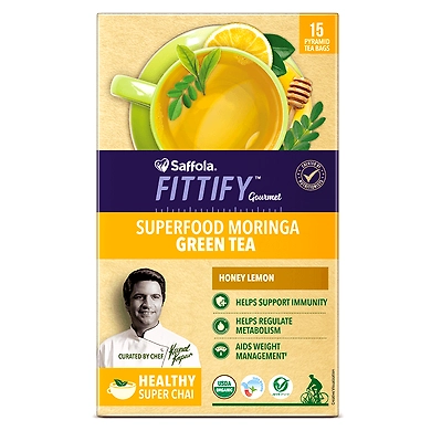 Superfood Moringa Green Tea Honey Lemon-ACLS-1604