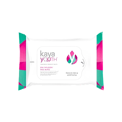 Kaya Youth Oxy-Infusion Face Wipes-ACLS-1616