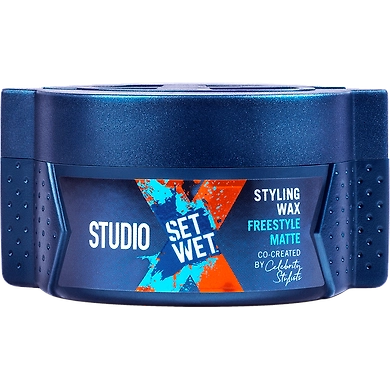 Set Wet Studio X Hair Styling Wax For Men - Freestyle Matte-ACLS-1653