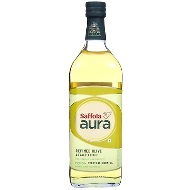 Saffola Aura Refined Olive &amp; Flaxseed Oil-ACLS-1688