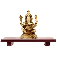 WOODEN POOJA PEETA