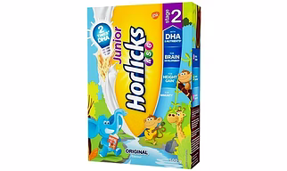 Horlicks Junior Health & Nutrition Drink - Original Flavour, Stage 2, 4-6 years