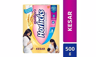 Horlicks Mother's Health & Nutrition Drink - Kesar Flavour- No Added Sugar