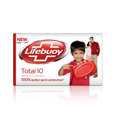 Lifebuoy Total 10 Germ Protection Soap Bar-H-143