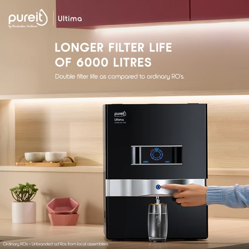 Pureit Ultima Mineral RO+UV+MF Water Purifier with 10L Storage.-1