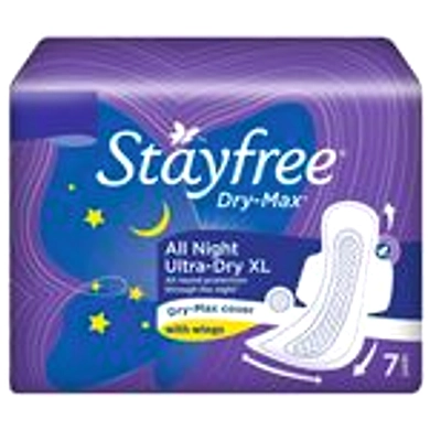 STAYFREE DRY-MAX® ALL NIGHT XL-JJ59-7Pad