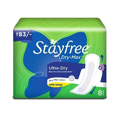 STAYFREE DRY-MAX REGULAR-JJ66-8Pad