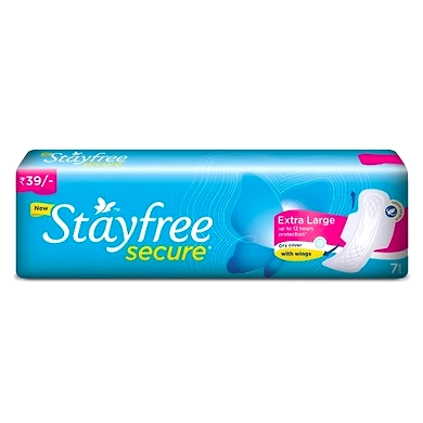 STAYFREE SECURE® DRY XL-JJ70-7Pad