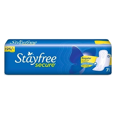 STAYFREE® SECURE® COTTONY REGULAR-JJ74-7Pad