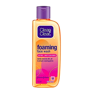 Clean and Clear Foaming Face Wash for Oily Skin-JJ76-150ml